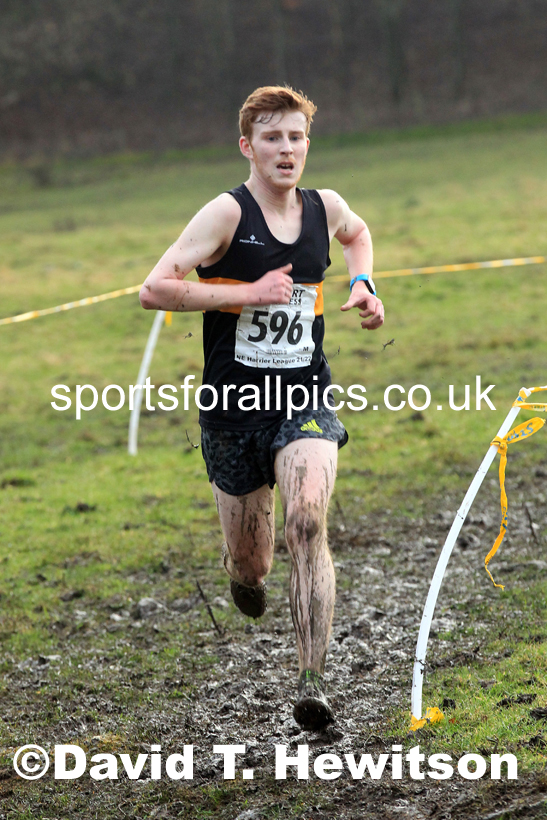 Senior mens 2022 North Eastern Harrier League, Thornley Farm, Peterlee, County Durham. Photo: David T. Hewitson/Sports for All Pics